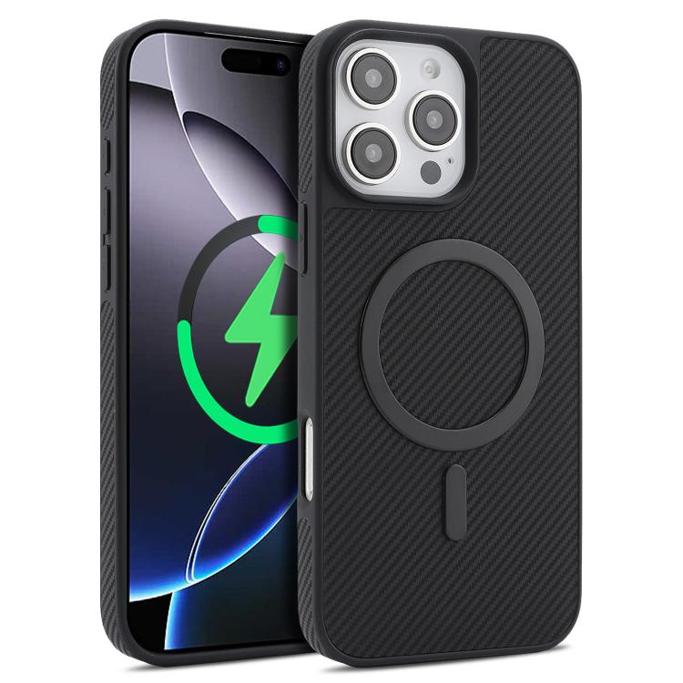 Kalebol Carbon Fiber MagSafe Phone Case, For iPhone 18 Pro, For iPhone 18 Pro Max, For iPhone 17 Pro Max, For iPhone 17 Pro, For iPhone 17, For iPhone Air, For iPhone 16 Pro Max, For iPhone 16 Pro, For iPhone 16 Plus