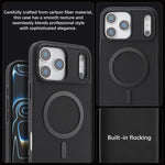 Kalebol Carbon Fiber MagSafe Phone Case, For iPhone 18 Pro, For iPhone 18 Pro Max, For iPhone 17 Pro Max, For iPhone 17 Pro, For iPhone 17, For iPhone Air, For iPhone 16 Pro Max, For iPhone 16 Pro, For iPhone 16 Plus