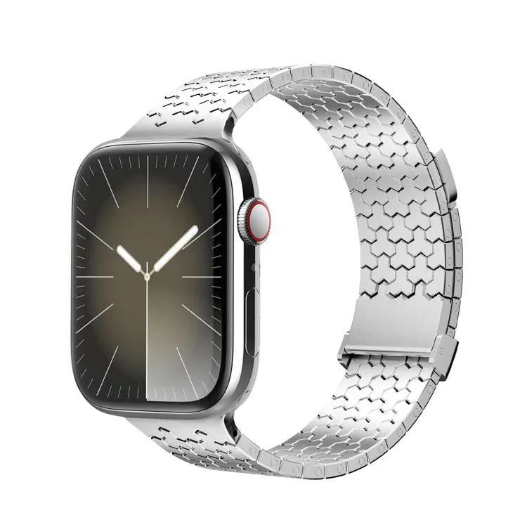 Y-shaped Double Magnetic Stainless Steel Watch Band, For Apple Watch 42 / 44 / 45 / 46 / 49mm, For Apple Watch 38 / 40 / 41 / S11 42mm