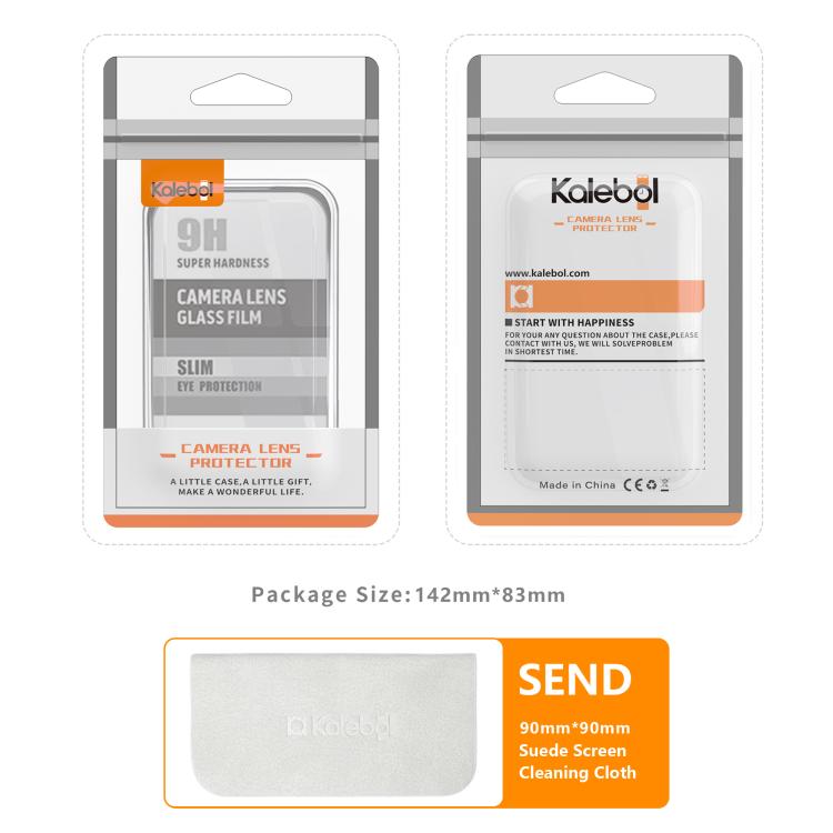 Kalebol Dynamic Island Touch Control & Camera Protective Sticker, For iPhone 17 Series