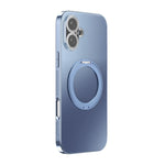 360 Degree Rotating Holder MagSafe Electroplated Phone Case with Lens Cover, For iPhone 17 Pro Max, For iPhone 17 Pro, For iPhone 17, For iPhone Air, For iPhone 16 Pro Max, For iPhone 16 Pro