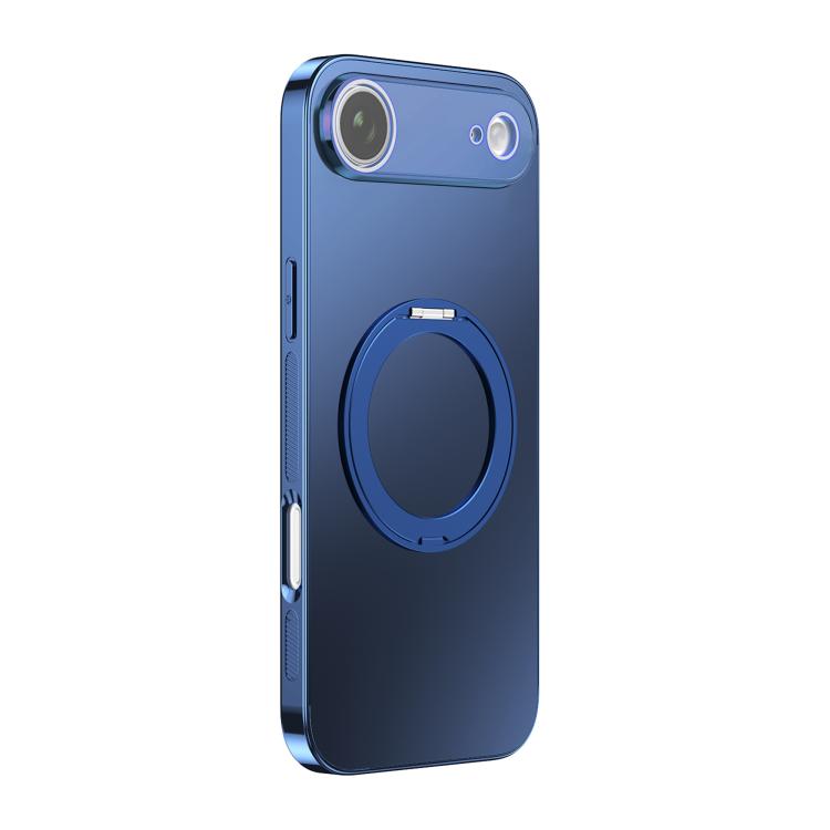 360 Degree Rotating Holder MagSafe Electroplated Phone Case with Lens Cover, For iPhone 17 Pro Max, For iPhone 17 Pro, For iPhone 17, For iPhone Air, For iPhone 16 Pro Max, For iPhone 16 Pro