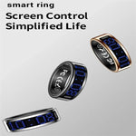 SR16 SIZE 8 Smart Ring, Support Heart Rate / Blood Oxygen / Sleep Monitoring / Multiple Sports Modes