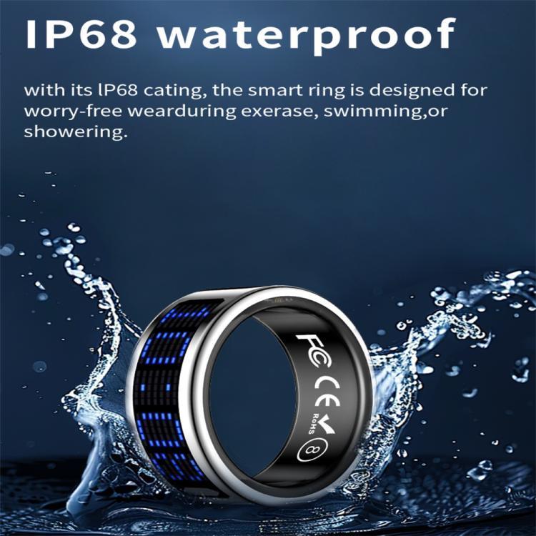 SR16 SIZE 10 Smart Ring, Support Heart Rate / Blood Oxygen / Sleep Monitoring / Multiple Sports Modes