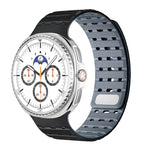 Breathable Magnetic Silicone Watch Band, For Samsung Galaxy Watch8 / Watch8 Classic