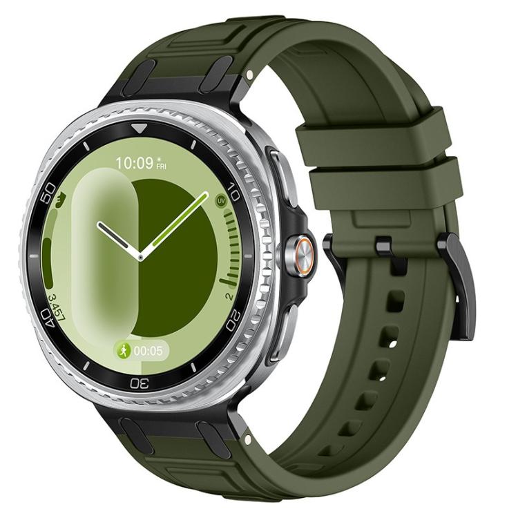 Triple-Layer Armour Silicone Watch Band, For Samsung Galaxy Watch8 / Watch8 Classic