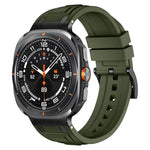 Triple-Layer Armour Silicone Watch Band, For Samsung Galaxy Watch Ultra / Ultra 2025
