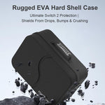 Game Controllers Multi-Functional Handheld Hard-Shell Crossbody Bag, For Nintendo Switch 2