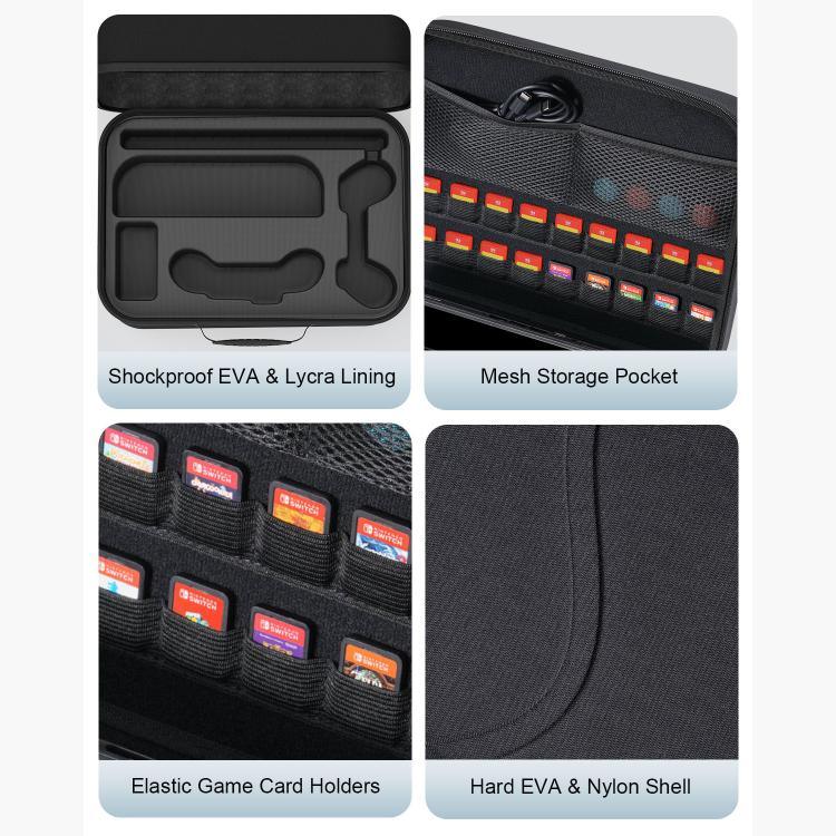 Game Controllers Multi-Functional Handheld Hard-Shell Crossbody Bag, For Nintendo Switch 2