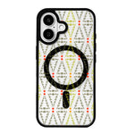 Christmas Series Strong Magnetic Painted Black Edge Phone Case, For iPhone 17 Pro Max, For iPhone 17 Pro, For iPhone 17