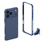 Ultra-Thin Alloy Metal Frame Shockproof Phone Case, For iPhone 17 Pro Max, For iPhone 17 Pro