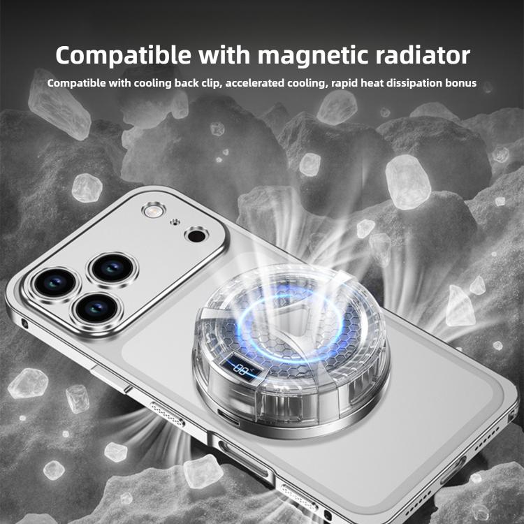 Ultra-Thin Alloy Metal Frame Shockproof Phone Case, For iPhone 17 Pro Max, For iPhone 17 Pro