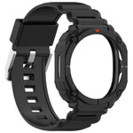 Solid Color Watch Shell Integrated TPU Watch Band, For Samsung Galaxy Watch8 44mm, For Samsung Galaxy Watch8 40mm