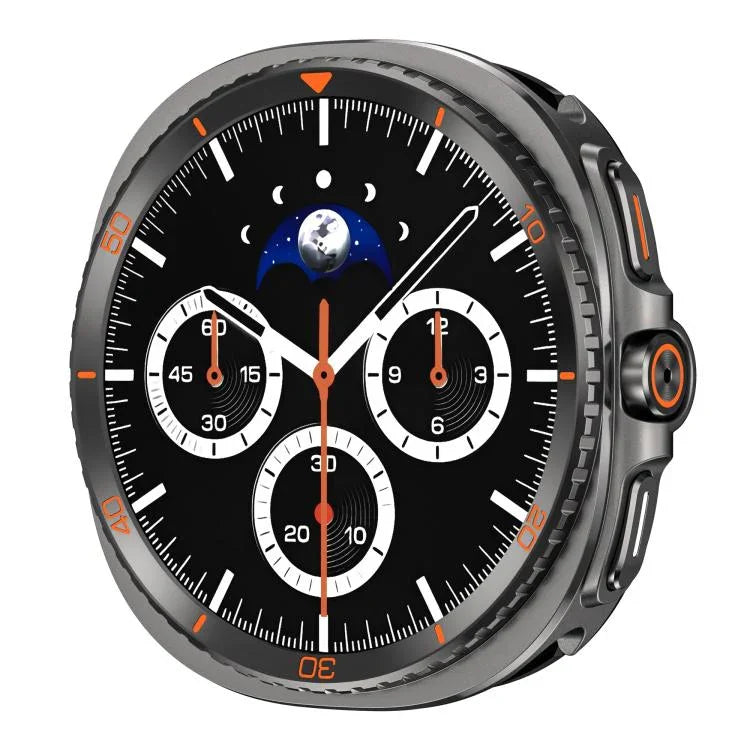 Transform Into Watch8 Classic Metal Watch Protective Cover, For Samsung Galaxy Watch8 44mm, For Samsung Galaxy Watch8 40mm