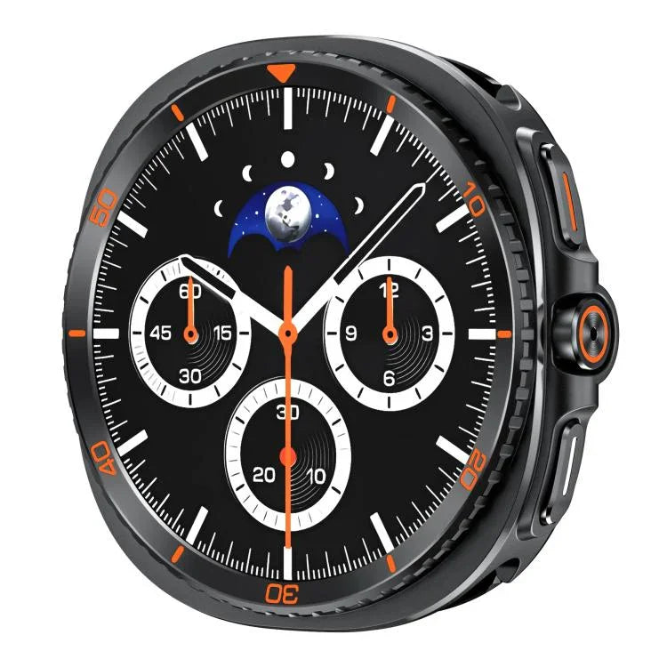 Transform Into Watch8 Classic Metal Watch Protective Cover, For Samsung Galaxy Watch8 44mm, For Samsung Galaxy Watch8 40mm