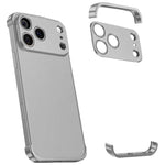 Ultra-thin Frameless Titanium Alloy Four Corner Shockproof Phone Case, For iPhone 17 Pro Max, For iPhone 17 Pro, For iPhone 17, For iPhone Air