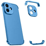 Ultra-thin Frameless Titanium Alloy Four Corner Shockproof Phone Case, For iPhone 18 Pro, For iPhone 18 Pro Max, For iPhone 17 Pro Max, For iPhone 17 Pro, For iPhone 17, For iPhone Air