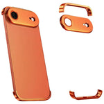 Ultra-thin Frameless Titanium Alloy Four Corner Shockproof Phone Case, For iPhone 18 Pro, For iPhone 18 Pro Max, For iPhone 17 Pro Max, For iPhone 17 Pro, For iPhone 17, For iPhone Air
