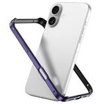 Metal Hybrid Silicone Four-Corner Shockproof Cooling Phone Frame Case, For iPhone 17 Pro Max, For iPhone 17 Pro, For iPhone 17, For iPhone Air