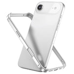 Metal Hybrid Silicone Four-Corner Shockproof Cooling Phone Frame Case, For iPhone 17 Pro Max, For iPhone 17 Pro, For iPhone 17, For iPhone Air