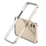 Metal Hybrid Silicone Four-Corner Shockproof Cooling Phone Frame Case, For iPhone 15 Pro Max, For iPhone 15 Pro, For iPhone 15 Plus, For iPhone 15