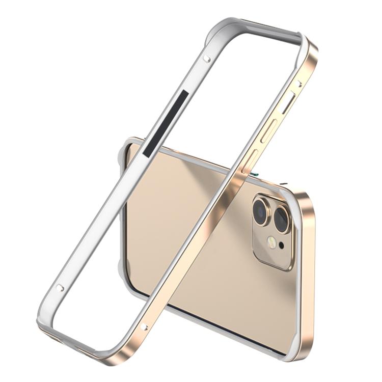 Metal Hybrid Silicone Four-Corner Shockproof Cooling Phone Frame Case, For iPhone 15 Pro Max, For iPhone 15 Pro, For iPhone 15 Plus, For iPhone 15