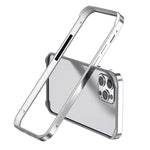 Metal Hybrid Silicone Four-Corner Shockproof Cooling Phone Frame Case, For iPhone 15 Pro Max, For iPhone 15 Pro, For iPhone 15 Plus, For iPhone 15