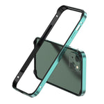 Metal Hybrid Silicone Four-Corner Shockproof Cooling Phone Frame Case, For iPhone 14 Plus, For iPhone 14, For iPhone 14 Pro, For iPhone 14 Pro Max