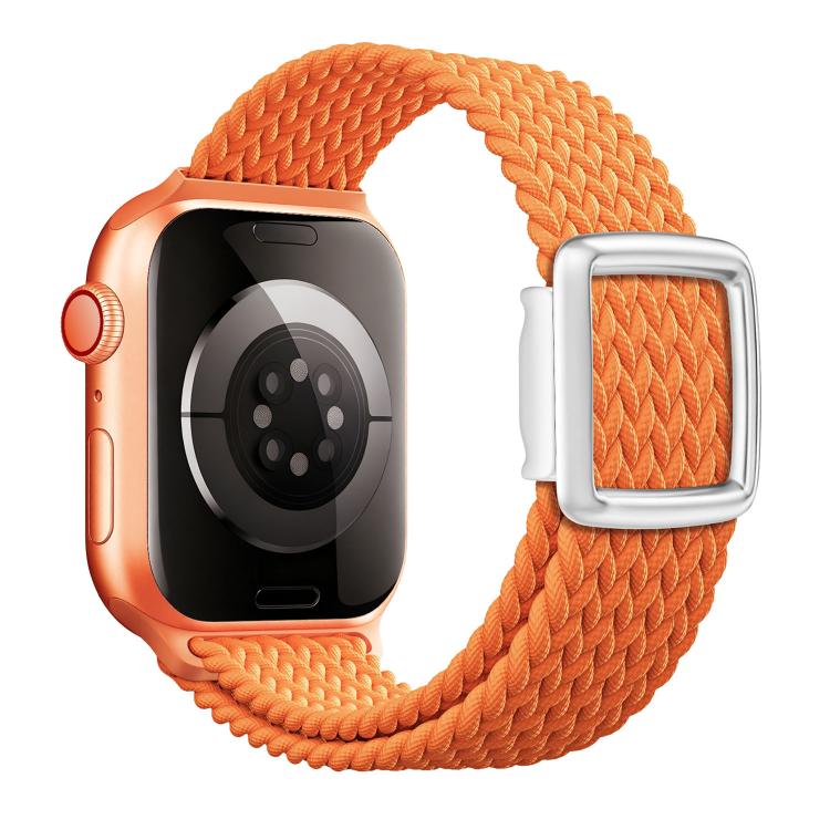 Modern Style Magnetic Buckle Woven Nylon Watch Band, For Apple Watch 46mm / 49mm / 45mm / 44mm, For Apple Watch 42mm / 41mm / 40mm / 38mm