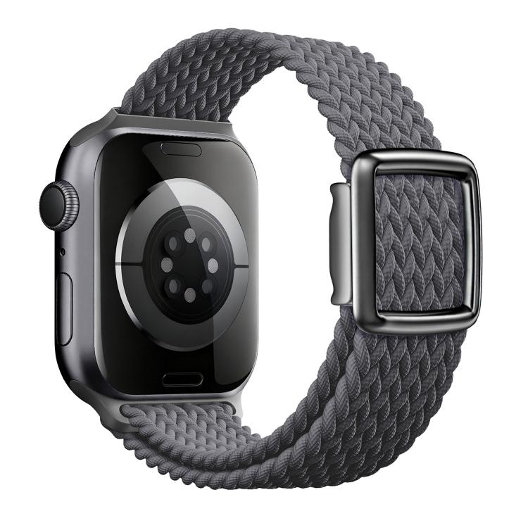 Modern Style Magnetic Buckle Woven Nylon Watch Band, For Apple Watch 46mm / 49mm / 45mm / 44mm, For Apple Watch 42mm / 41mm / 40mm / 38mm
