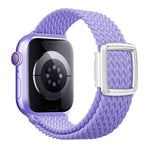 Modern Style Magnetic Buckle Woven Nylon Watch Band, For Apple Watch 46mm / 49mm / 45mm / 44mm, For Apple Watch 42mm / 41mm / 40mm / 38mm