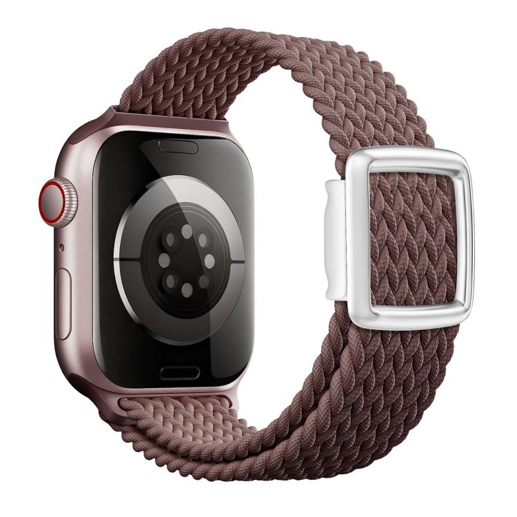 Modern Style Magnetic Buckle Woven Nylon Watch Band, For Apple Watch 46mm / 49mm / 45mm / 44mm, For Apple Watch 42mm / 41mm / 40mm / 38mm