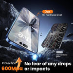 10pcs 0.18mm Ultra-Thin Ultrasonic HD Screen-Printed High-Aluminium Thick-Gel Tempered Glass Film, For iPhone 17e / 16e, For iPhone 17 Pro Max, For iPhone 17 Pro, For iPhone 17, For iPhone Air, For iPhone 16 Pro Max, For iPhone 16 Pro, For iPhone 16 Pl...