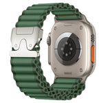 Parachute Buckle Off Road Wide Ribbed Nylon Watch Band, For Apple Watch 46mm / 49mm / 45mm / 44mm, For Apple Watch 42mm / 41mm / 40mm / 38mm
