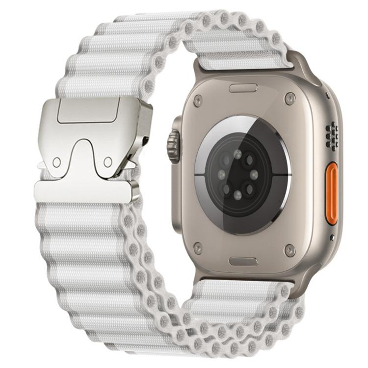 Parachute Buckle Off Road Wide Ribbed Nylon Watch Band, For Apple Watch 46mm / 49mm / 45mm / 44mm, For Apple Watch 42mm / 41mm / 40mm / 38mm