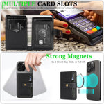 Bond Wallet Ring Magnetic Leather Card Holder
