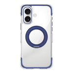 Vacuum-Sealed Transparent Airbag Magnetic Rotation Holder Acrylic Phone Case, For iPhone 17 Pro Max, For iPhone 17 Pro, For iPhone 17