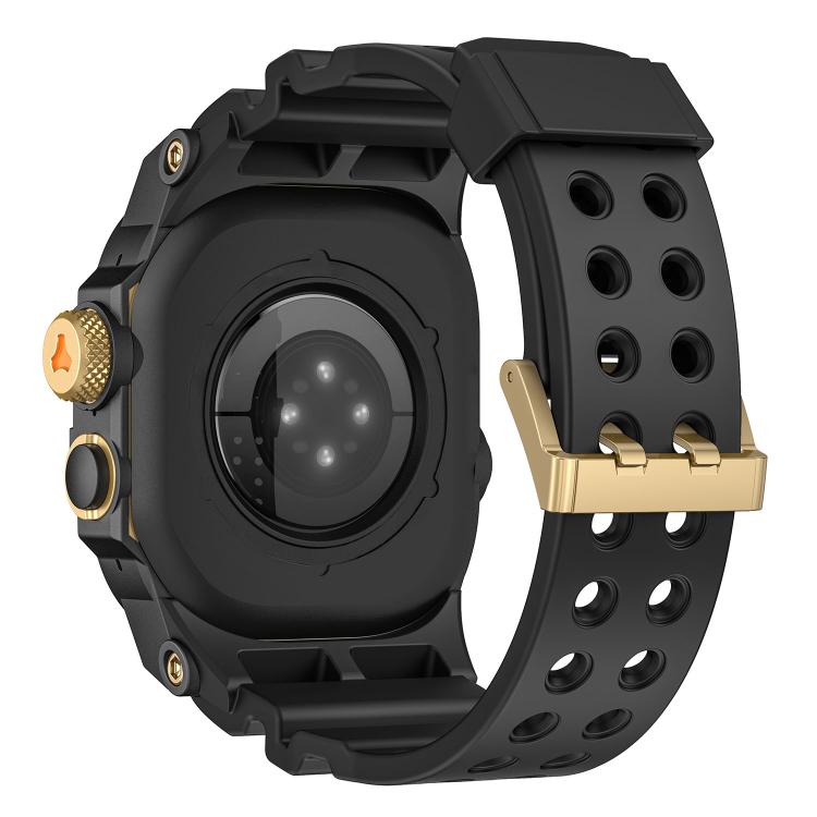 Metal Protective Case One-Piece TPU Watch Band, For Apple Watch Ultra 3 / Ultra 2 / Ultra 1 49mm