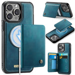 CaseMe Me80 Series Detachable Wallet Magnetic RFID Vegan Leather Phone Case, For iPhone 15 Pro Max, For iPhone 15 Pro, For iPhone 15 Plus / 14 Plus, For iPhone 15, For iPhone 14, For iPhone 14 Pro, For iPhone 14 Pro Max, For iPhone 13 Pro Max          ...