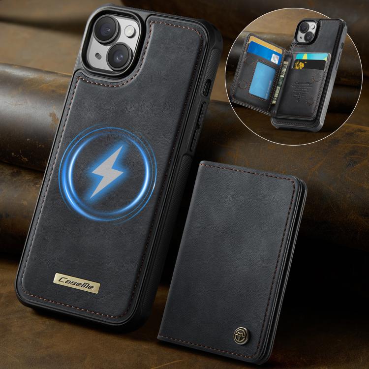 CaseMe Me80 Series Detachable Wallet Magnetic RFID Vegan Leather Phone Case, For iPhone 13, For iPhone 12 / 12 Pro, For iPhone 12 Pro Max, For iPhone 11 Pro Max, For iPhone 11, For iPhone 11 Pro