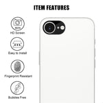 Kalebol Silk-Screened HD Anti-Fingerprint AR Integrated Camera Lens Tempered Glass Film, For iPhone 17e / 16e, For iPhone 17 Pro Max, For iPhone 17 Pro, For iPhone 17, For iPhone Air, For iPhone 16 Pro / 16 Pro Max, For iPhone 16 / 16 Plus             ...
