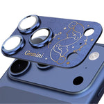 For iPhone 17 Pro Max Twelve Constellations Armor Integrated Full-Coverage Frosted Metal Camera Lens Film, Aries, Virgo, Taurus, Cancer, Capricorn, Sagittarius, Leo, Pisces, Gemini, Aquarius, Libra, Scorpio