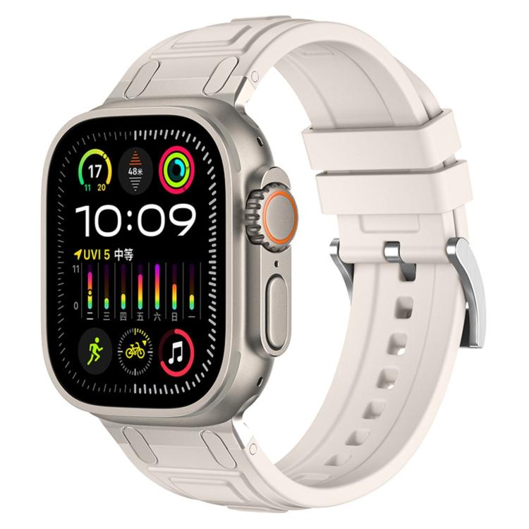 Triple-Layer Armour Silicone Watch Band, For Apple Watch 49mm / 46mm / 45mm / 44mm, For Apple Watch 42mm / 41mm / 40mm / 38mm