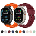Triple-Layer Armour Silicone Watch Band, For Apple Watch 49mm / 46mm / 45mm / 44mm, For Apple Watch 42mm / 41mm / 40mm / 38mm
