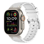 Reinforced I-Shape Texture Silicone Watch Band, For Apple Watch 49mm / 46mm / 45mm / 44mm, For Apple Watch 42mm / 41mm / 40mm / 38mm