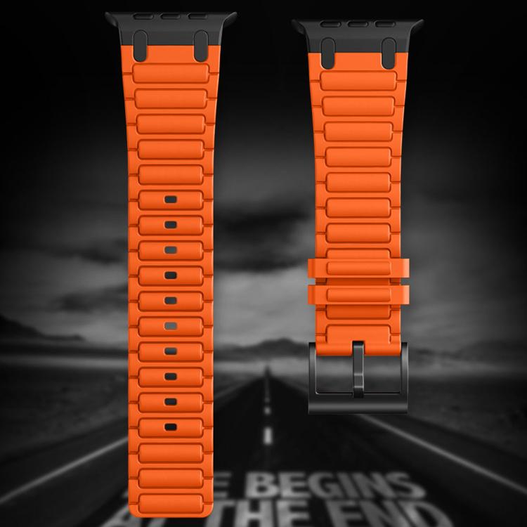 Reinforced I-Shape Texture Silicone Watch Band, For Apple Watch 49mm / 46mm / 45mm / 44mm, For Apple Watch 42mm / 41mm / 40mm / 38mm