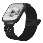 Chinese Knot Magnetic Buckle Twill Stretch Nylon Watch Band, For Apple Watch 49mm / 46mm / 45mm / 44mm, For Apple Watch 42mm / 41mm / 40mm / 38mm