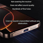 5pcs High-Density Metallic Integrated Speaker Dust Cover, For iPhone 17 Pro Max, For iPhone 17 Pro
