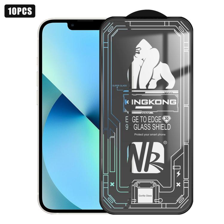 10pcs 3D Large Arc Edge Electroplated Explosion-Proof Scratch-Resistant Full-Screen HD Tempered Glass Film, For iPhone 17 Pro Max, For iPhone 17 Pro, For iPhone 17, For iPhone Air, For iPhone 16 Pro Max, For iPhone 16 Pro, For iPhone 16