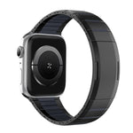 Curved Two-Tone Side-Release Stainless Steel Watch Band, For Apple Watch 49mm / 46mm / 45mm / 44mm, For Apple Watch 42mm / 41mm / 40mm / 38mm